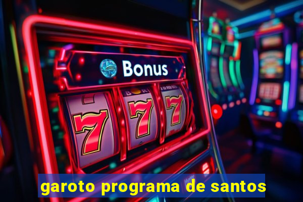 garoto programa de santos